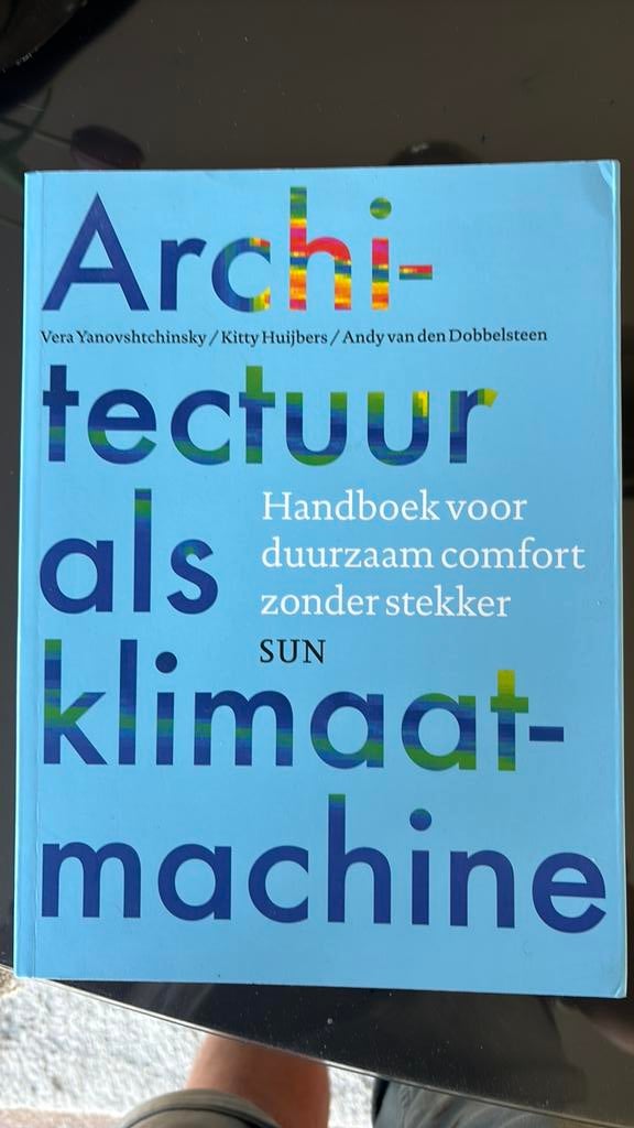 Architectuur als klimaat-machine, Boeken, Ophalen of Verzenden, Zo goed als nieuw