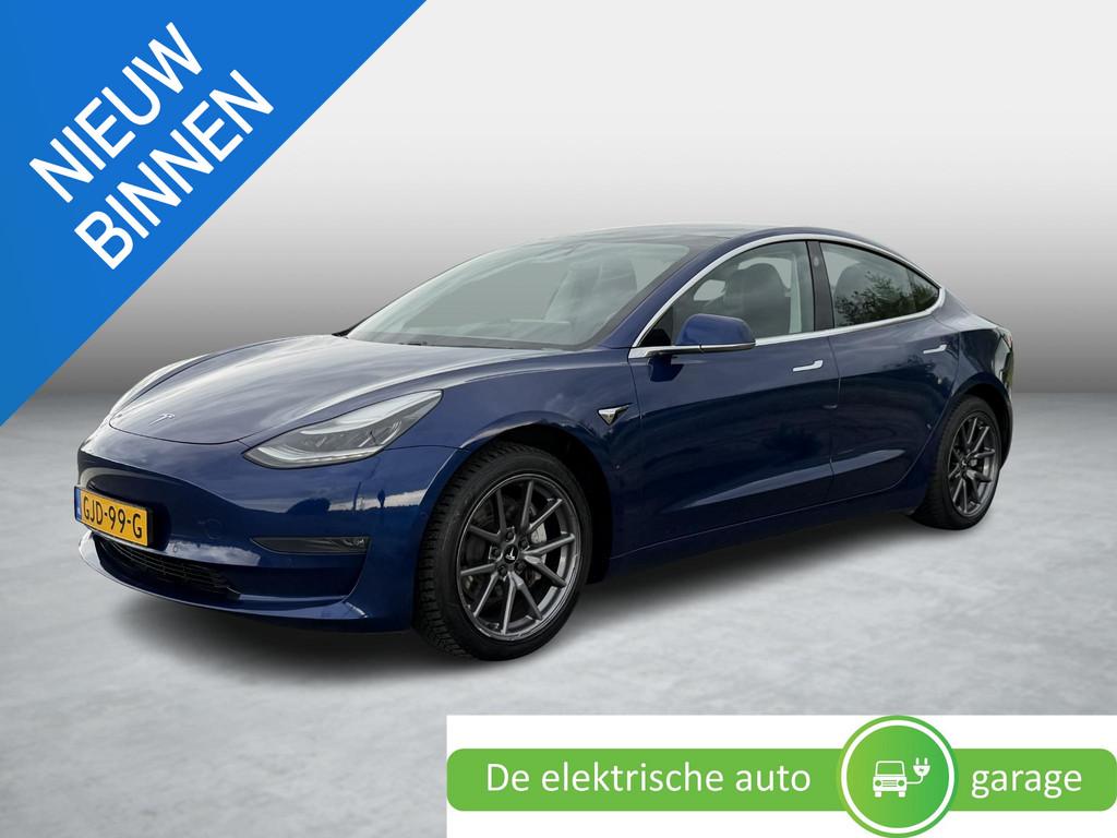 Tesla Model 3 Long Range AWD 75 kWh | Afneembare Trekhaak |, Automaat, Stof, Blauw, 351 pk