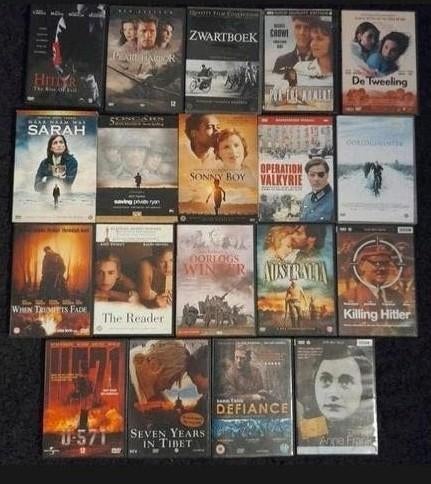 19 Dvd films verzameling WW2 , 2e Wereldoorlog, Cd's en Dvd's, Vanaf 16 jaar, Ophalen of Verzenden, Zo goed als nieuw