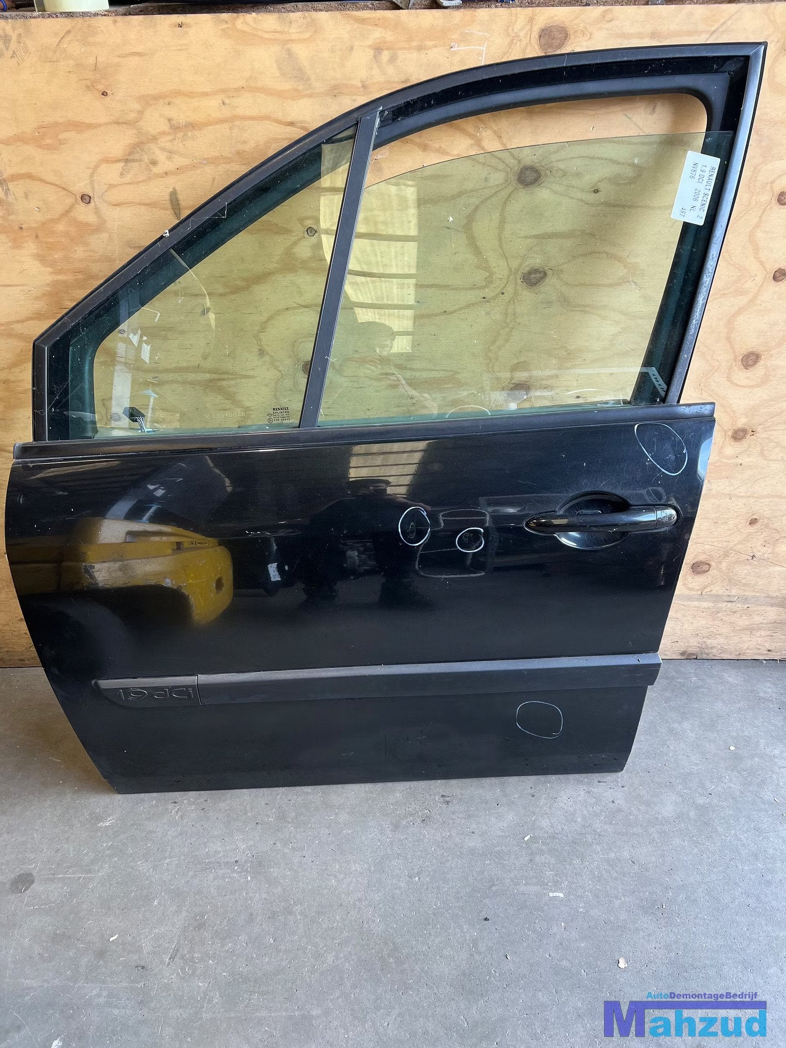 RENAULT SCENIC 2 Zwart links voor deur 2004-2009, Renault Group, Gebruikt, Contact.group@renault.com, Voor