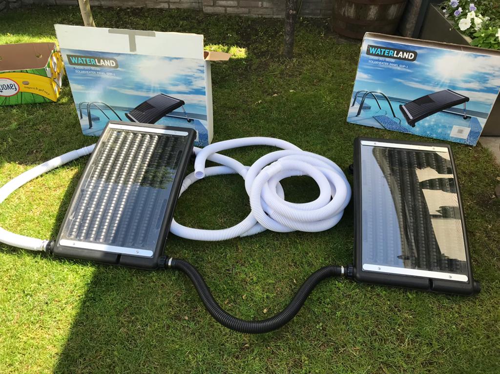 Waterland solar panel 45x70 cm. 2x, Ophalen, Gebruikt