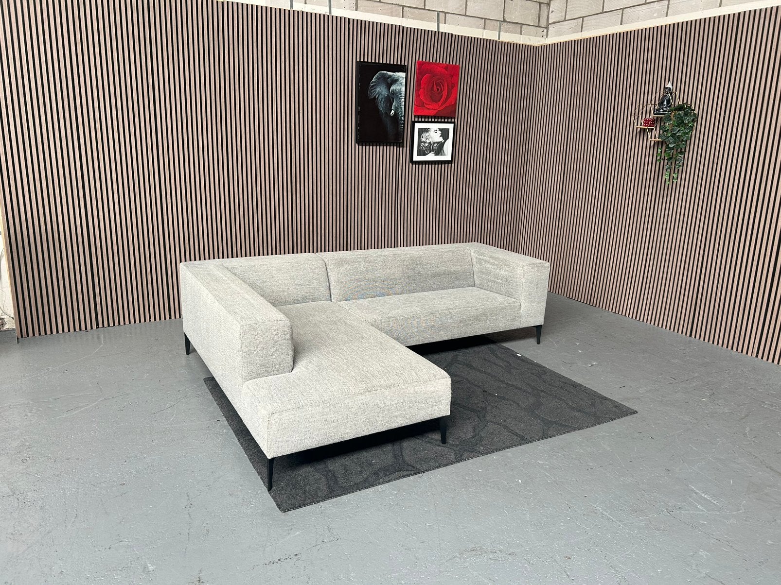 GRATIS LEVERING Koozo Sara Loungebank 263X200 GEREINIGD, Huis en Inrichting, Banken | Bankstellen, 250 tot 300 cm, Hoekbank, Ophalen of Verzenden