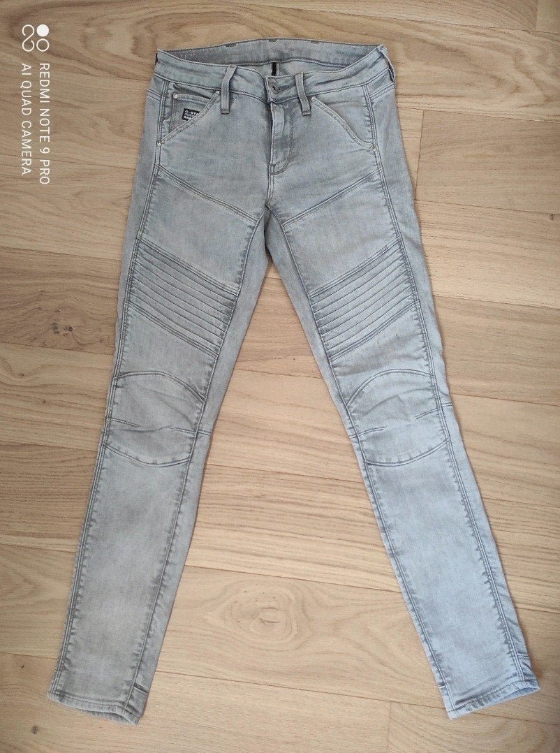 Tallle Talia Taglia Breito W25 L30 5620 mid skinny jeans, Ophalen of Verzenden, W27 (confectie 34) of kleiner, Grijs, G-STAR RAW