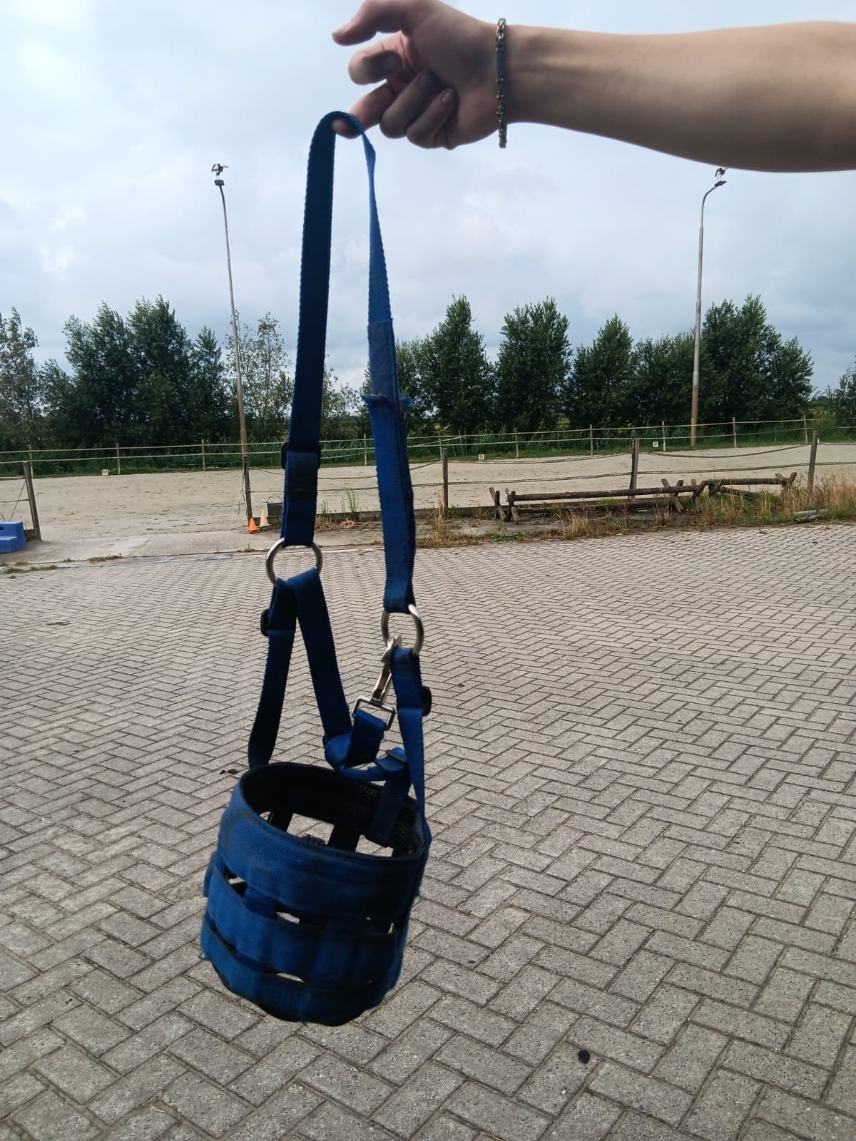 graasmasker maat Full, Dieren en Toebehoren, Paarden en Pony's | Overige Paardenspullen, Ophalen of Verzenden, Zo goed als nieuw
