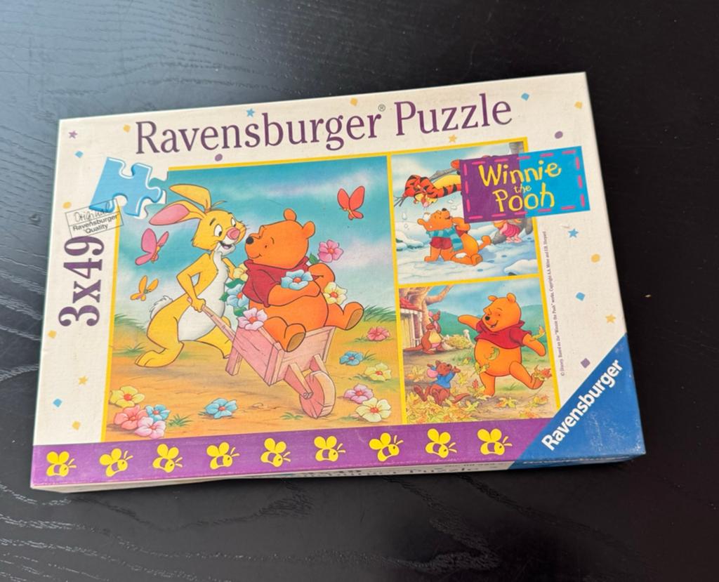 Winnie the pooh puzzel, Ophalen of Verzenden, 10 tot 50 stukjes, Gebruikt, 4 tot 6 jaar
