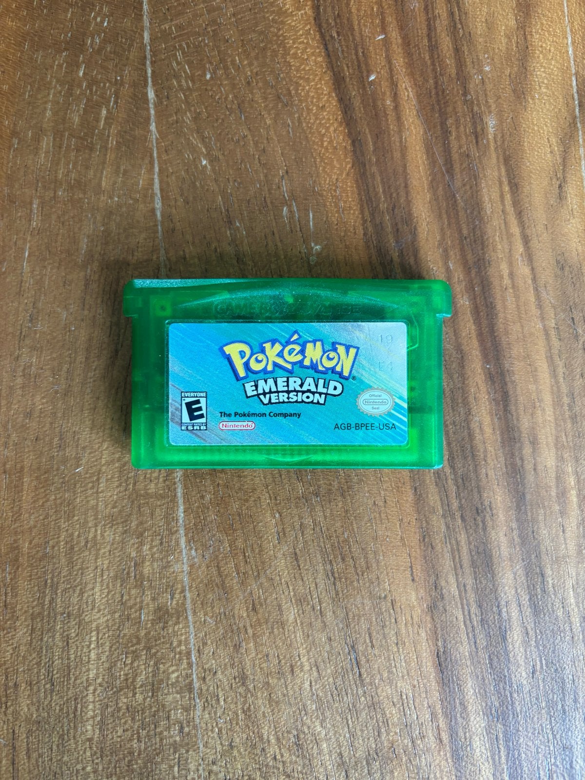 Pokémon Emerald (USA) - Originele cartridge GBA, Ophalen, Gebruikt, 1 speler, Role Playing Game (Rpg)