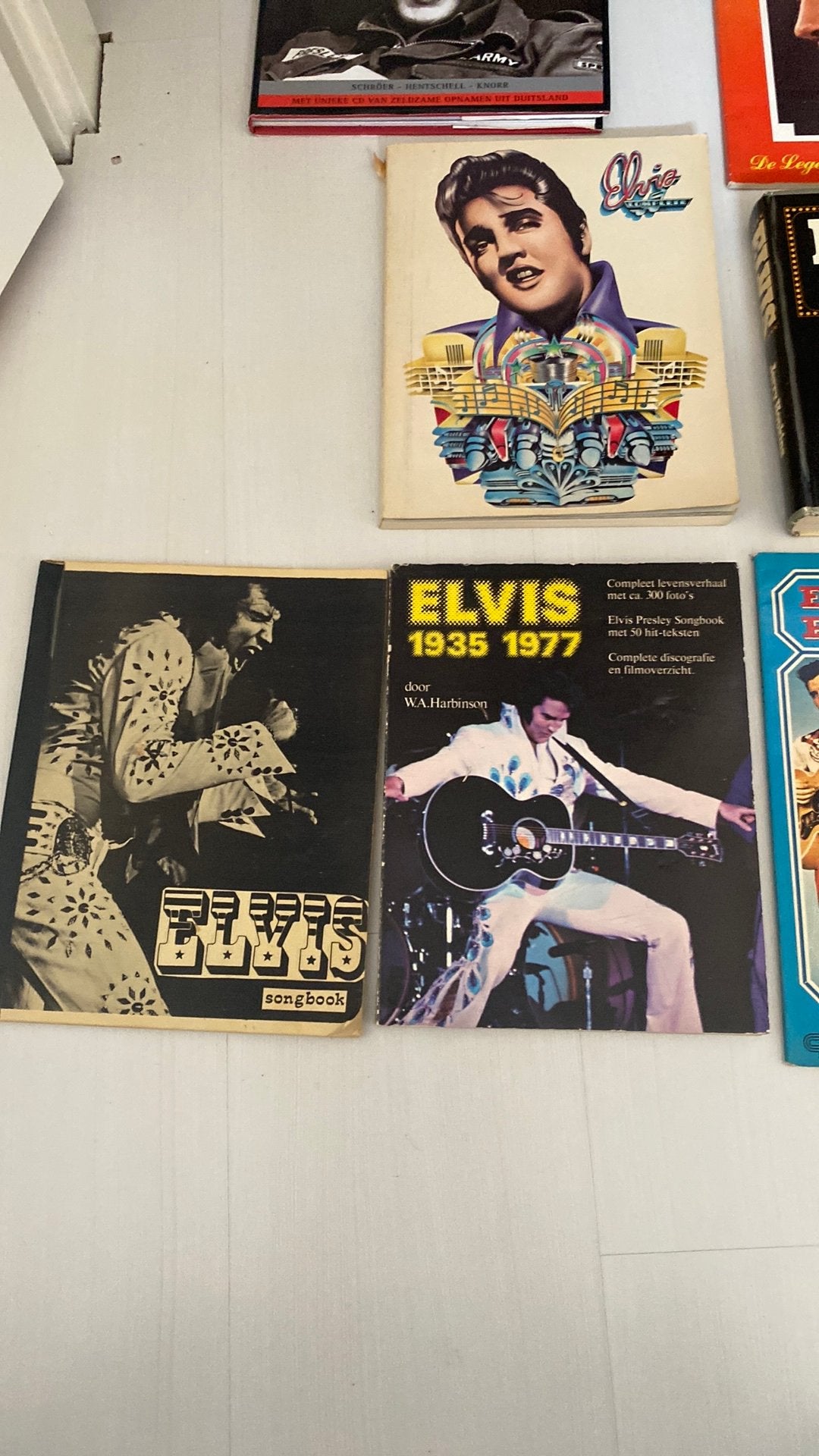 Elvis presley diverse, Verzamelen, Muziek, Artiesten en Beroemdheden, Ophalen of Verzenden, Zo goed als nieuw, Boek, Tijdschrift of Artikel