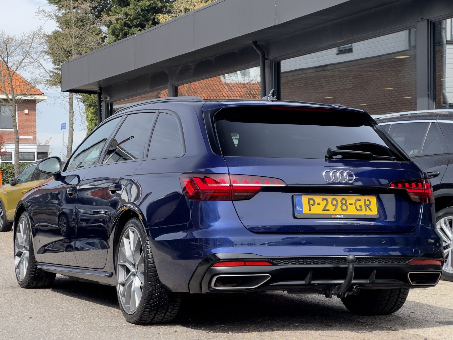 Audi A4 Avant 40 TFSI AUT7 QUATTRO S-LINE COMPETITION EDITIO, Auto's, Automaat, Dealer onderhouden, Gebruikt, Euro 6