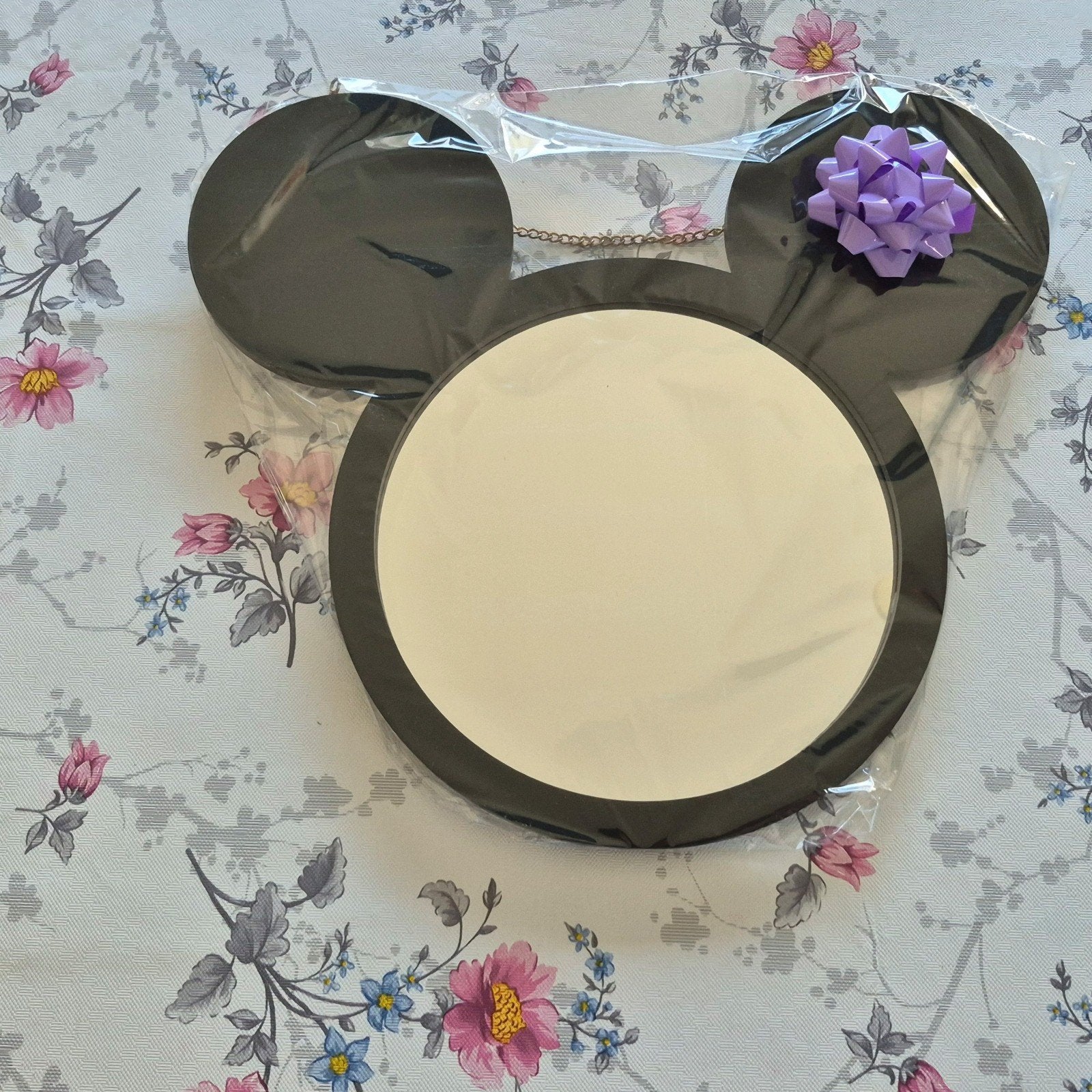 Leuke Mickey Mouse Spiegel, Ophalen of Verzenden, Zo goed als nieuw, Rond