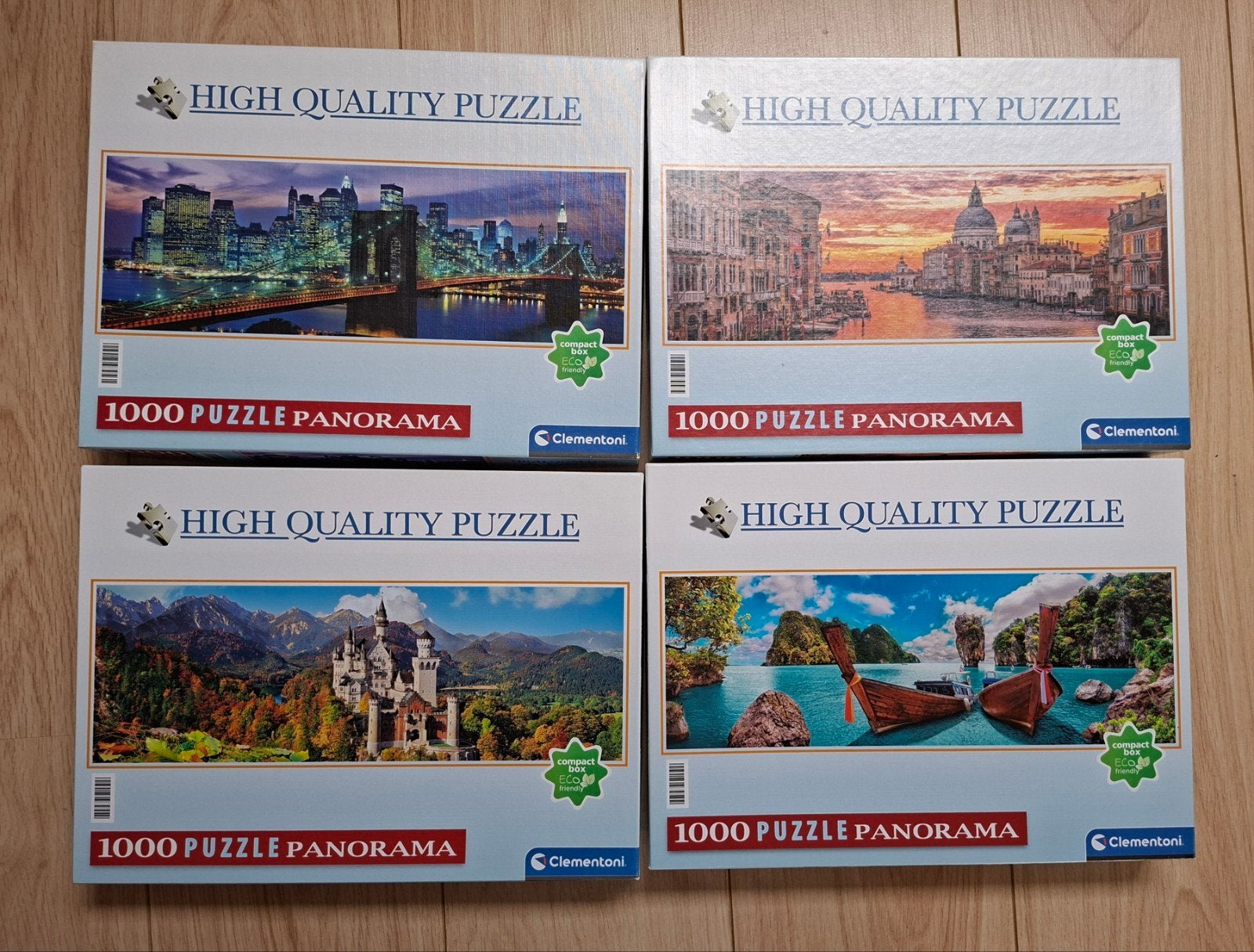 puzzels panorama, Ophalen of Verzenden, Zo goed als nieuw, Meerdere plaatjes