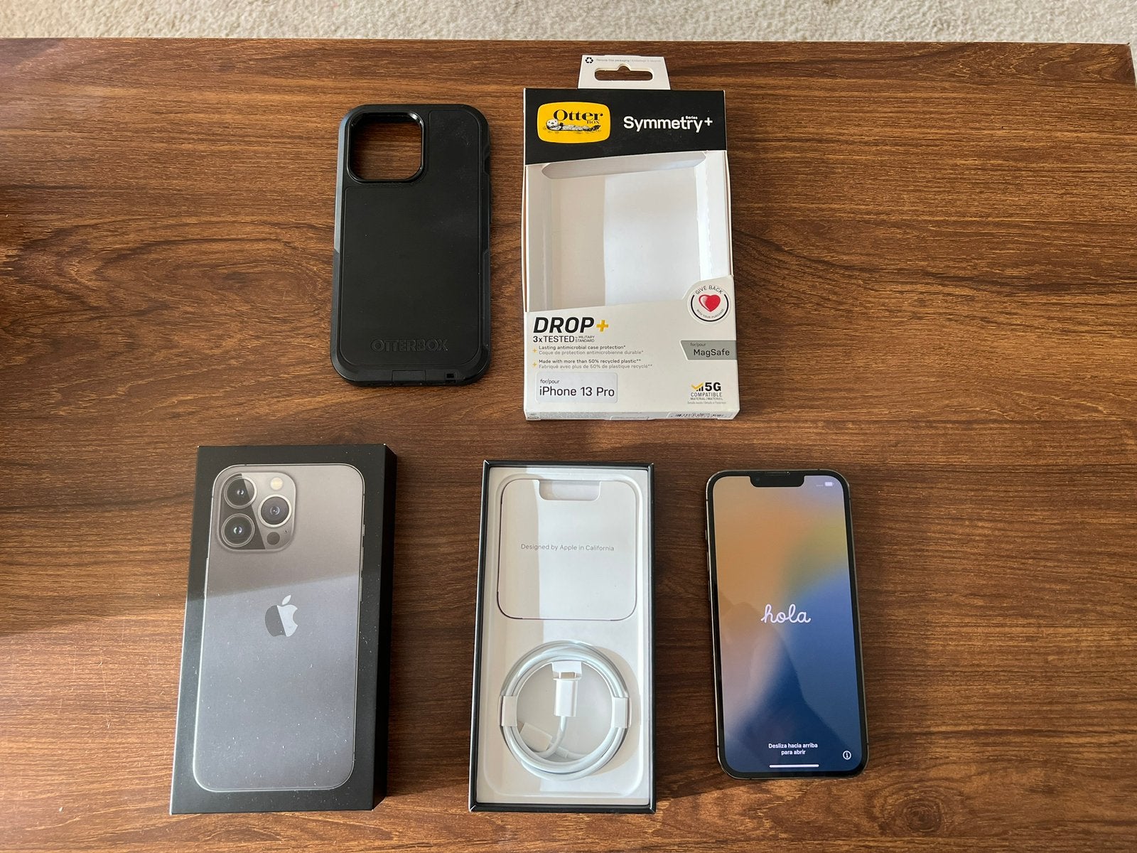 iPhone 13 Pro 256 GB Grafiet/Graphite, Gebruikt, Zwart, 78 %, IPhone 13 Pro