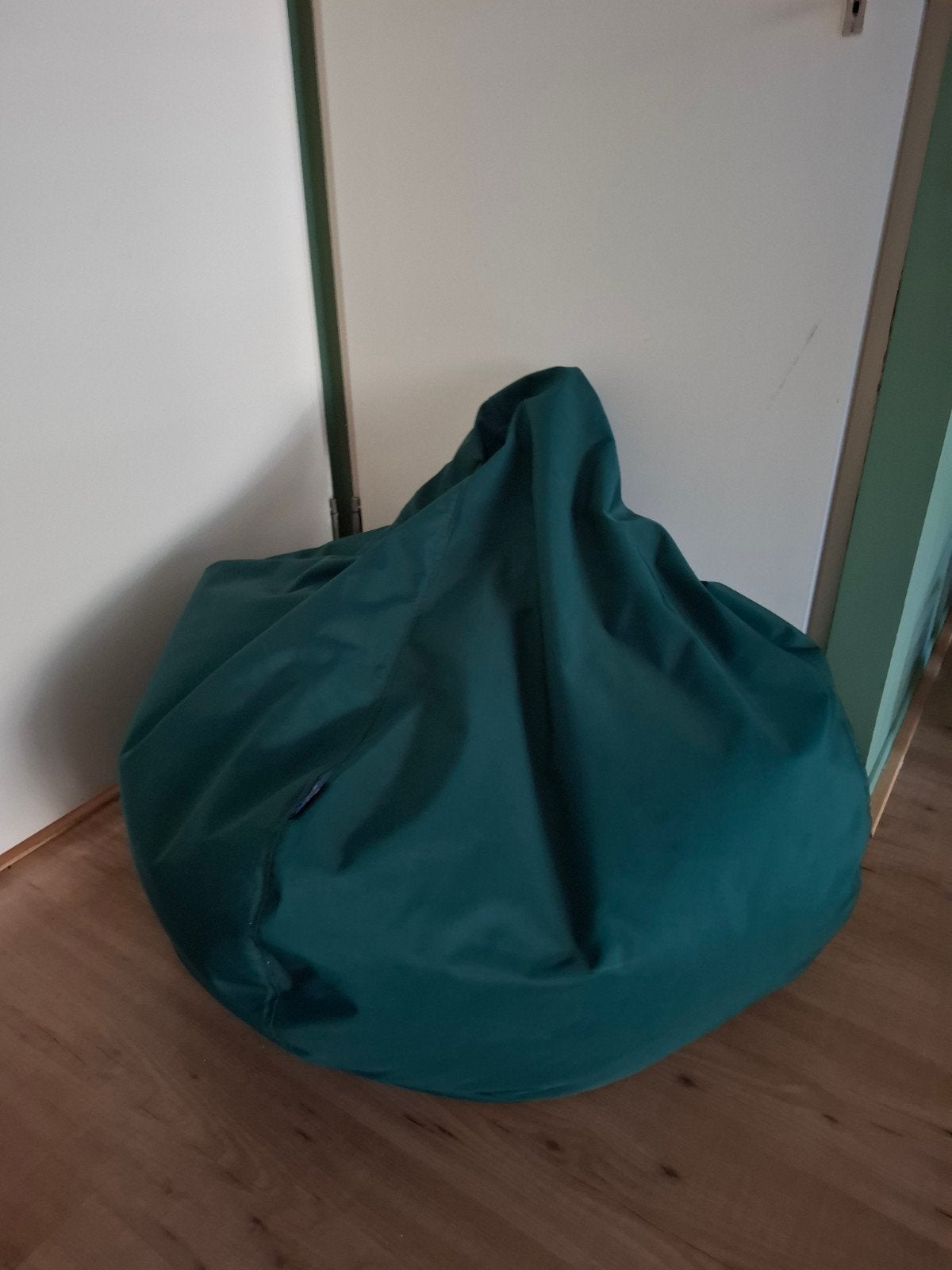 Loft25 Zitzak - Donkergroen, Ophalen, Zo goed als nieuw, Groen, Zitzak