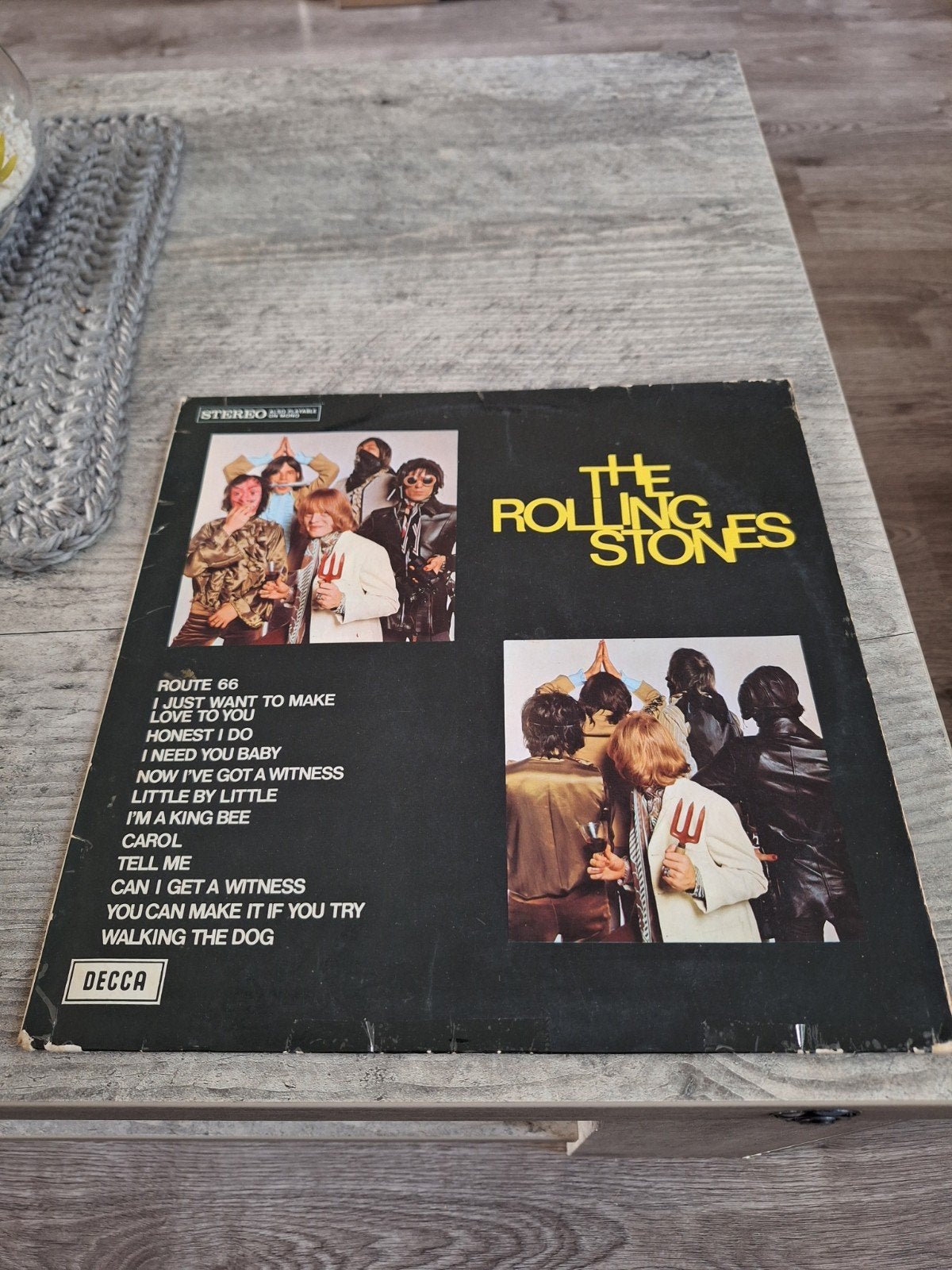 The rolling Stones lp, Cd's en Dvd's, Vinyl | Rock, Ophalen of Verzenden, Gebruikt, 12 inch, Poprock