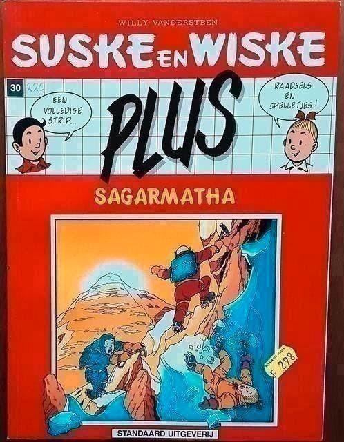 Suske en Wiske plus 30 Sagarmatha - Willy Vandersteen 1994, Eén stripboek, Ophalen of Verzenden, Zo goed als nieuw
