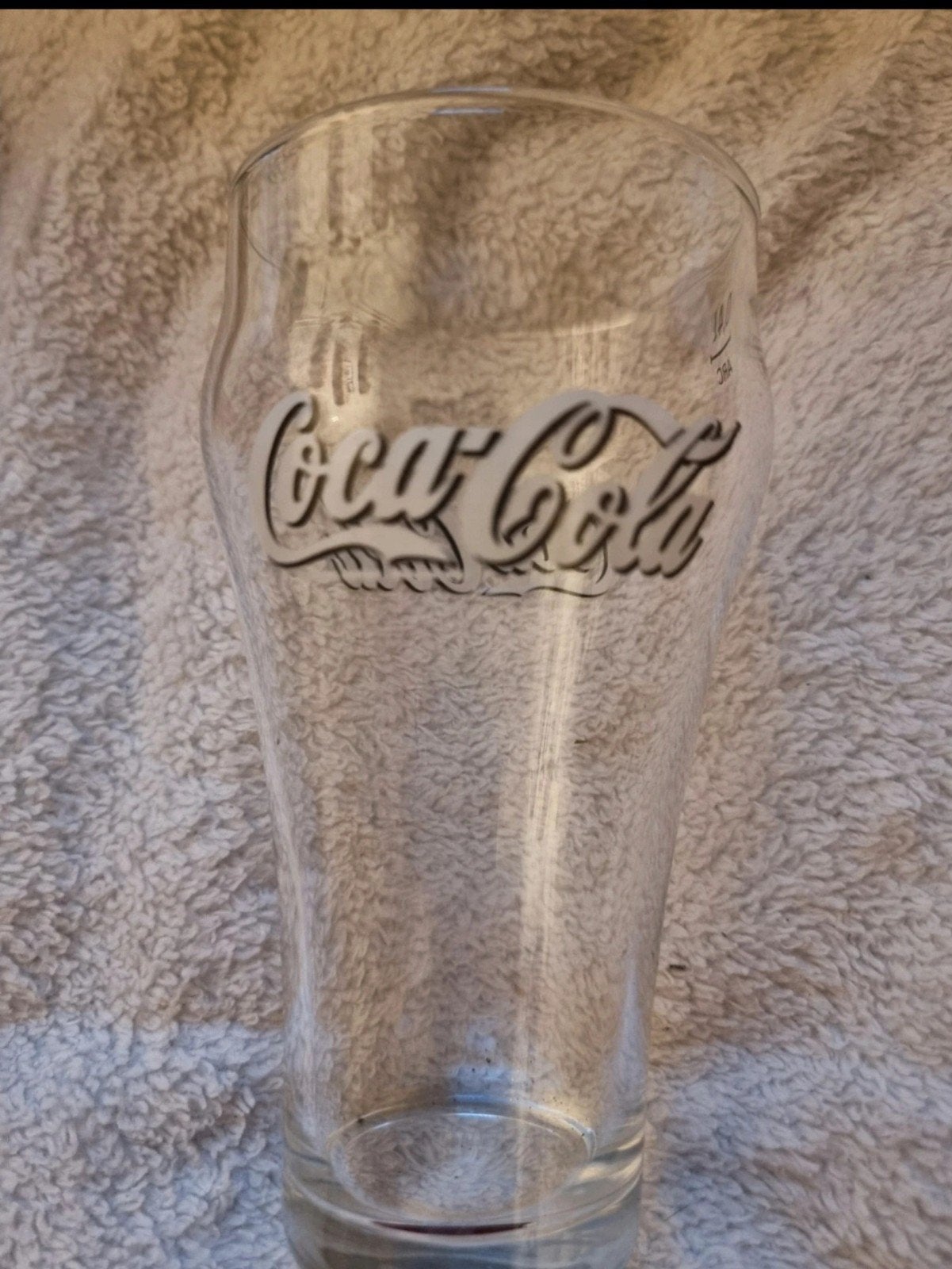 Coca-Cola Glas 0,4L - Vintage Design, Ophalen of Verzenden, Nieuw, Frisdrankglas