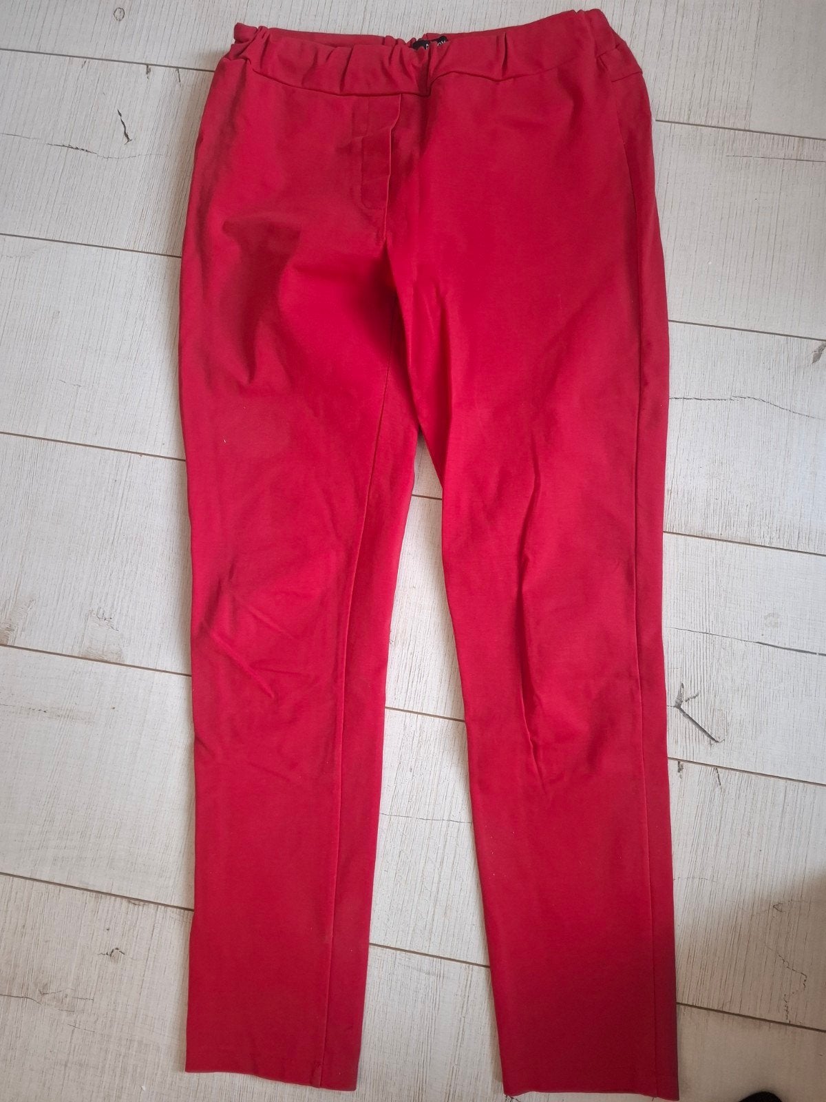 Rode skinny broek van Enjoy, maat L, Maat 42/44 (L), Enjoy, Ophalen of Verzenden, Zo goed als nieuw