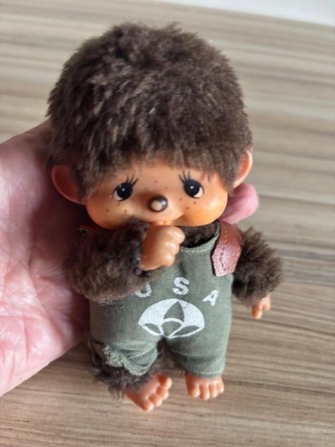 Vintage monchhichi knuffel aapje USA - Zeldzaam, Ophalen of Verzenden, Overige typen