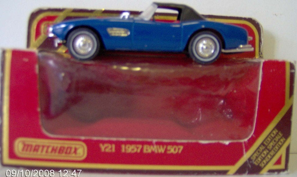 Matchbox Y 21 BMW 507 1957 nieuw in doos modelauto., Ophalen of Verzenden, Nieuw, Auto, Matchbox