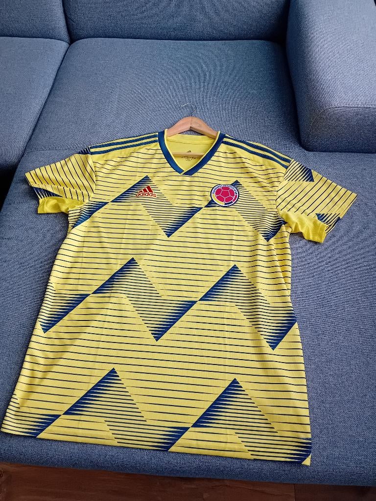 Voetbalshirt Colombia Thuisshirt 2019-2020 XL, Verzenden, Gebruikt, Buitenlandse clubs, Shirt