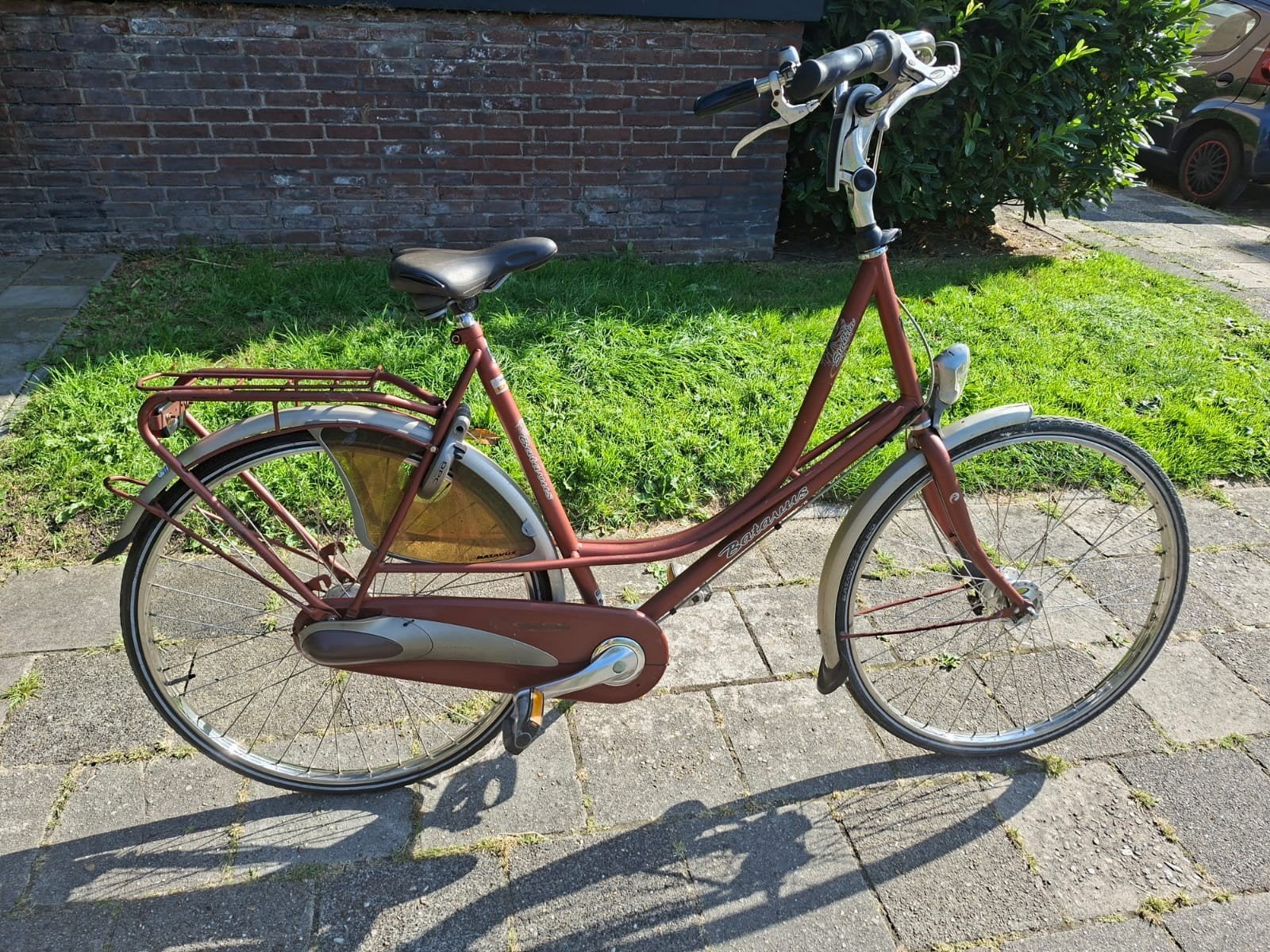 Batavus stabilo 7.versnellingen, Fietsen en Brommers, Fietsen | Dames | Damesfietsen, Ophalen, Gebruikt, Versnellingen, Batavus