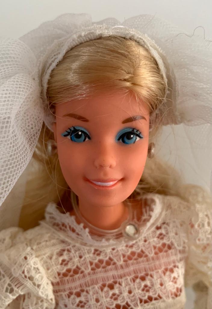 1977 Beautiful Bride Barbie Superstar #9907, Verzamelen, Poppen, Zo goed als nieuw, Pop, Ophalen of Verzenden
