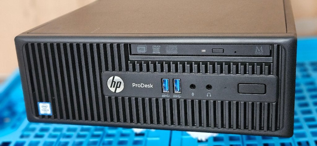 ZGAN Kleine SnelleHP 400 G3 Kant en klaar met Wind 11, Gebruikt, Met monitor, Ophalen of Verzenden, SSD