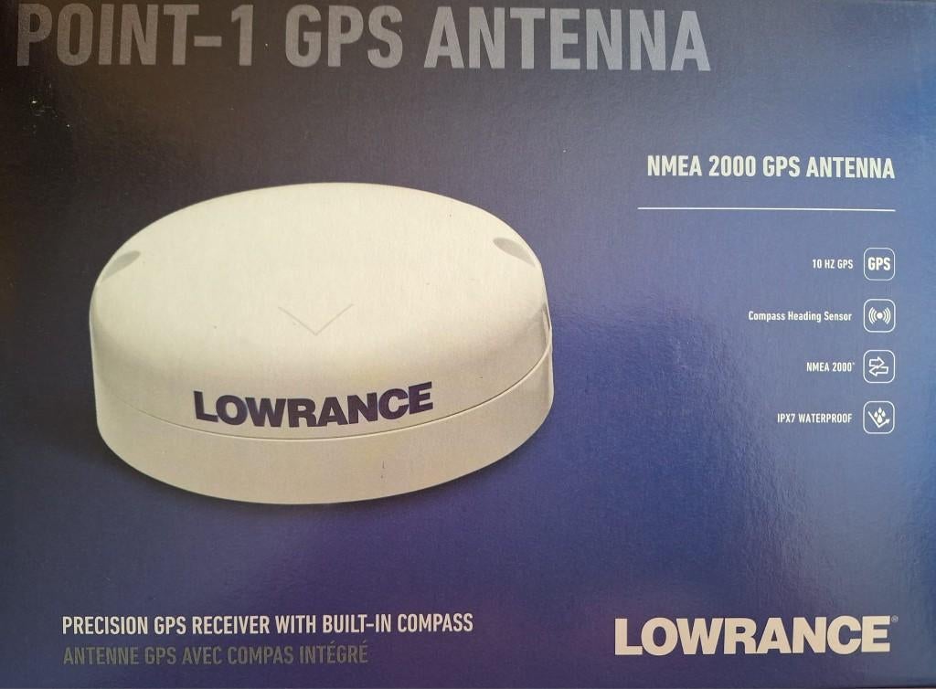 NIEUW: Lowrance Point-1 GPS+Kompas / Heading, Ophalen of Verzenden, Nieuw, Gps of Kompas