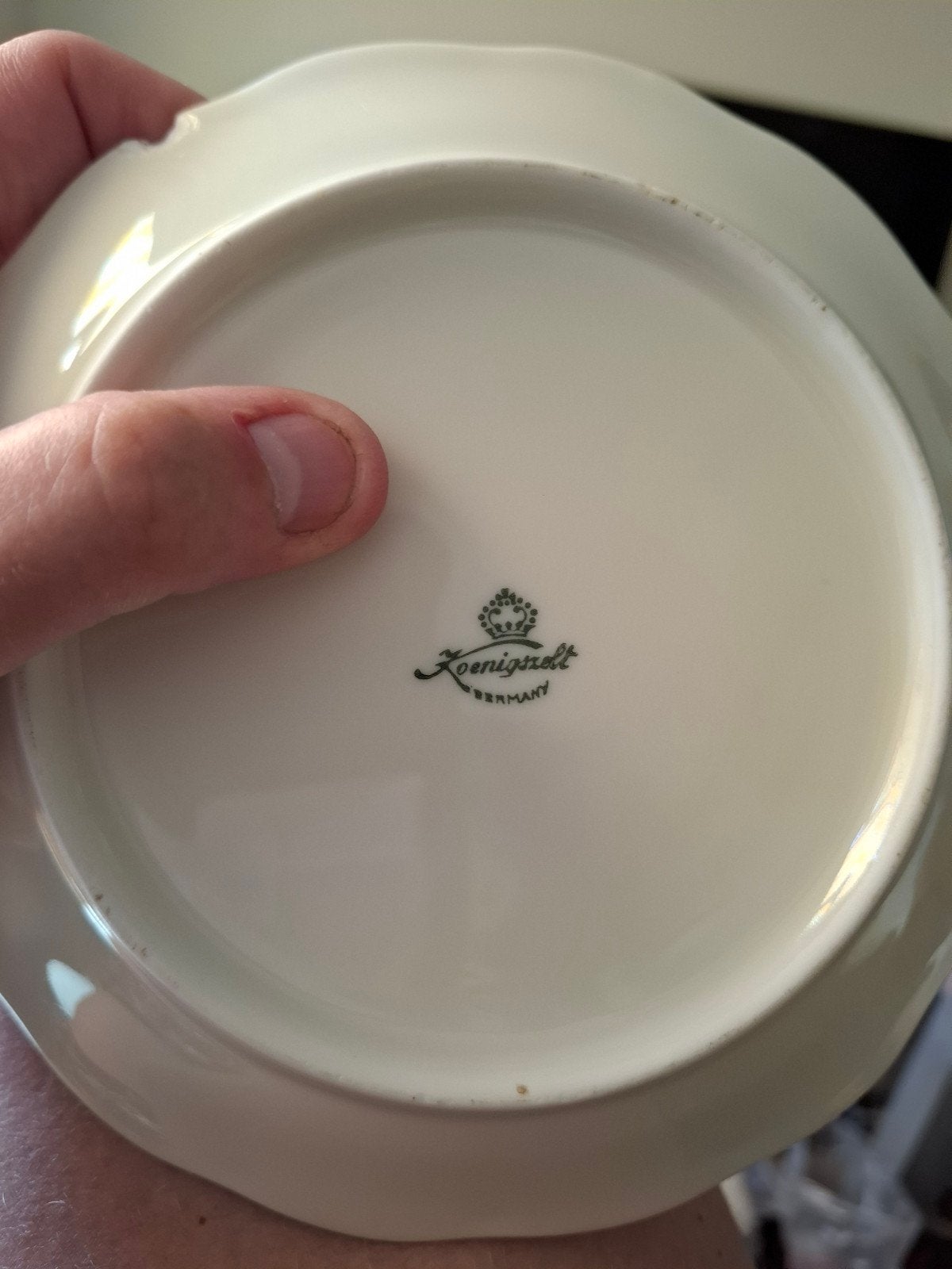 vintage serviesdelen van het bekende Duitse merk Koenigszelt, Ophalen