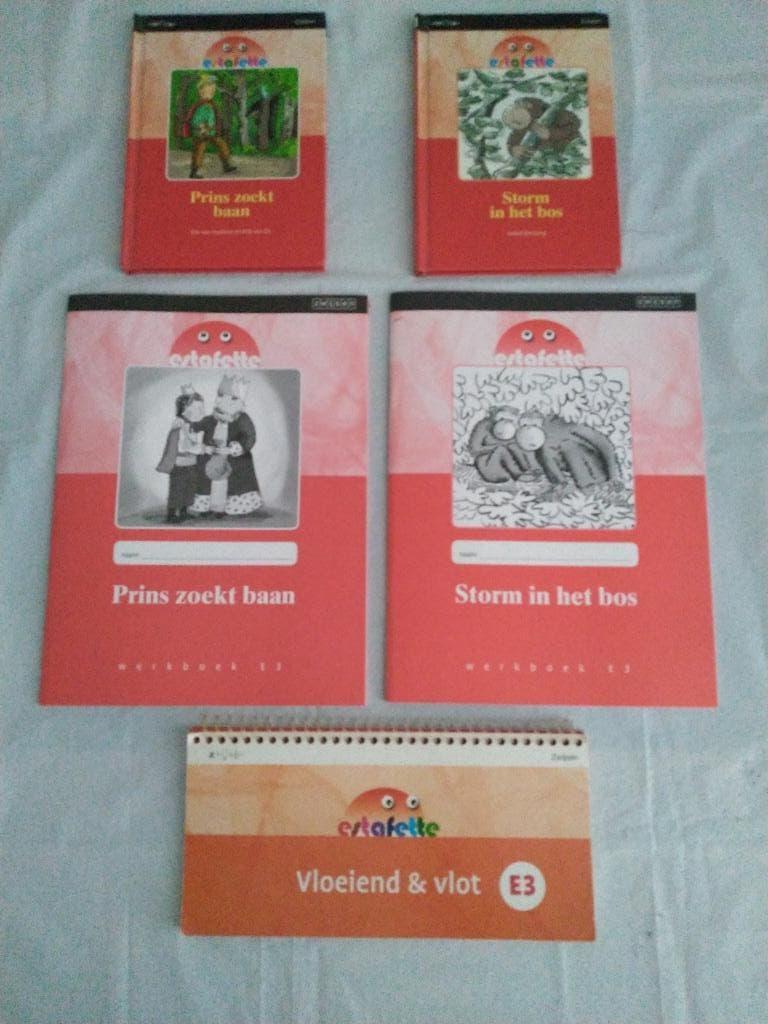 Estafette - VERSIE 2 - Groep 3 - E3 pakket voor €15,00., Boeken, Schoolboeken, Nieuw, Nederlands, Overige niveaus, Ophalen of Verzenden