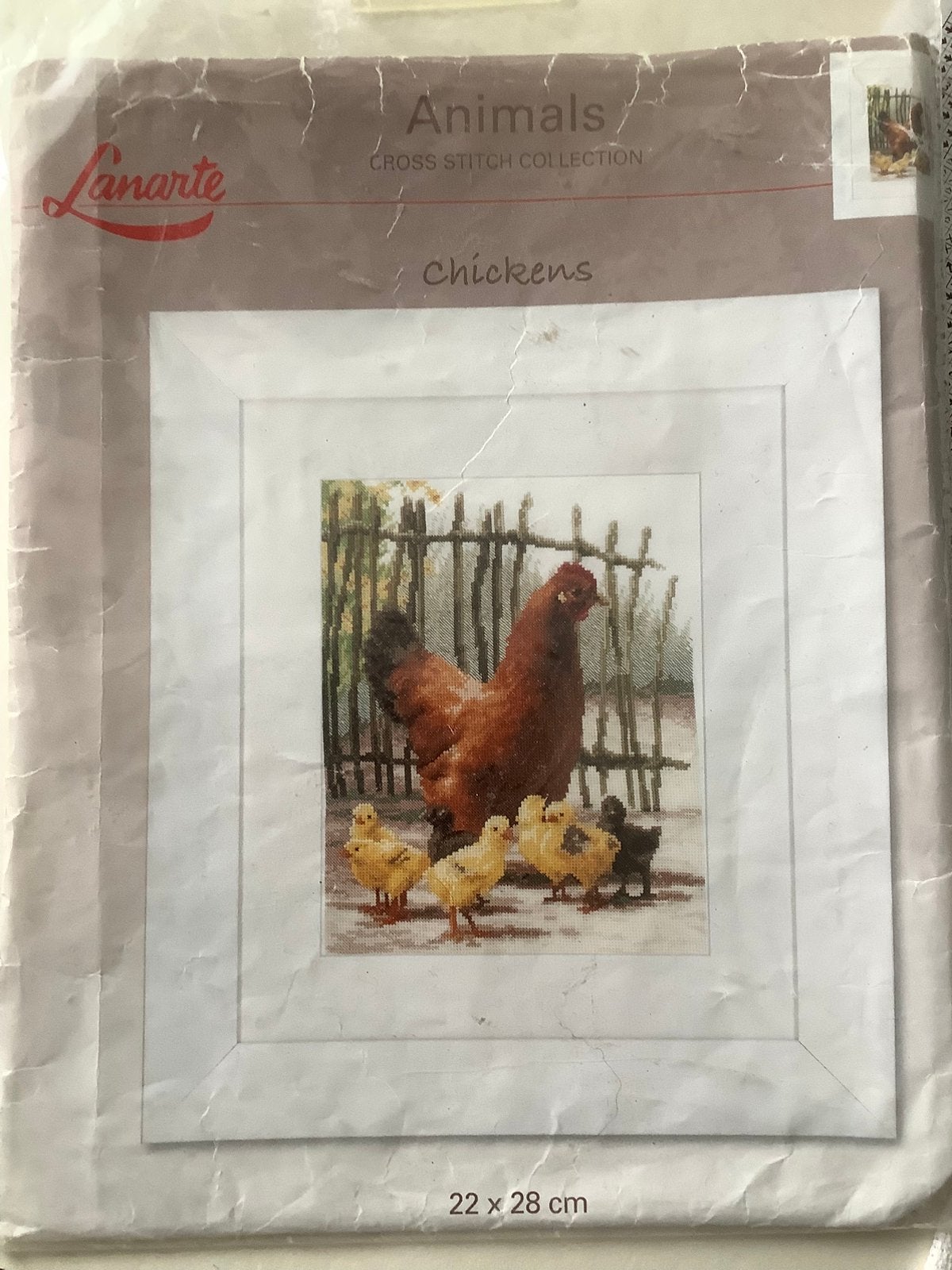 Lanarte borduurpakket, Hobby en Vrije tijd, Ophalen of Verzenden, Zo goed als nieuw, Borduurpakket