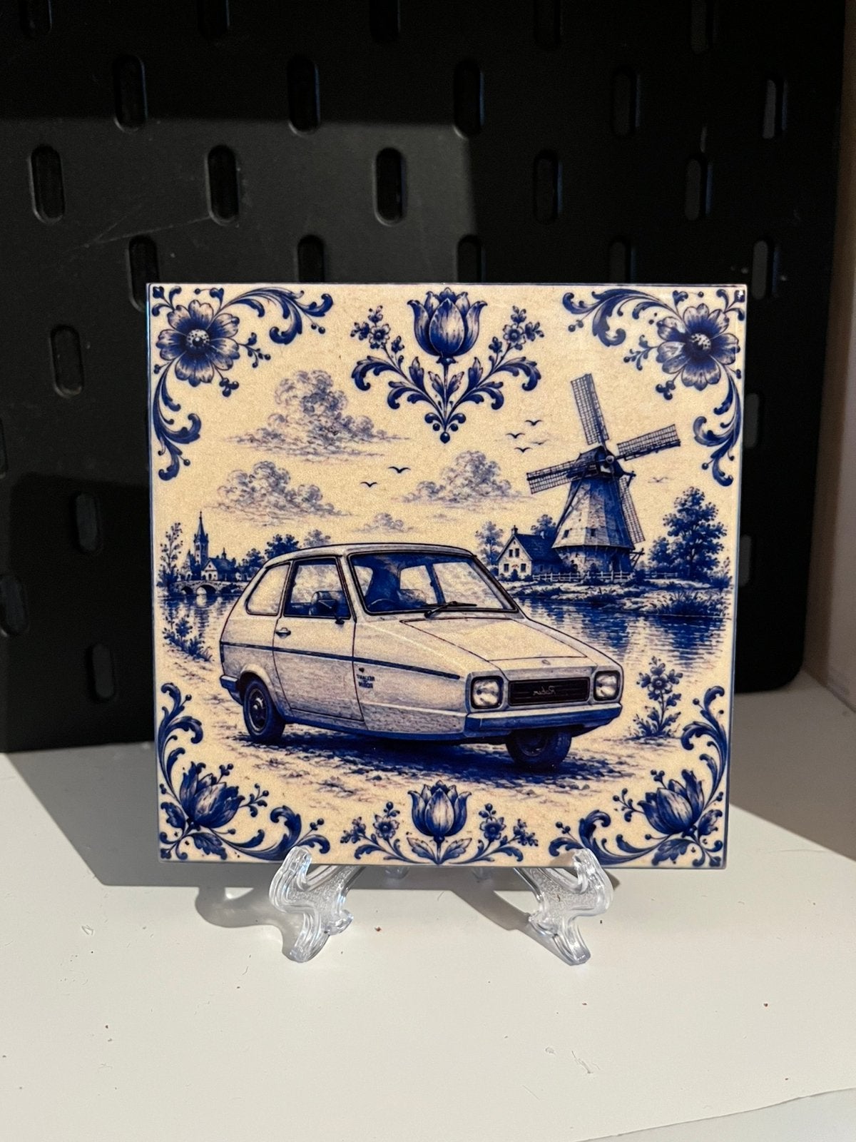 Tegeltje reliant robin, Verzamelen, Ophalen of Verzenden, Nieuw, Auto's
