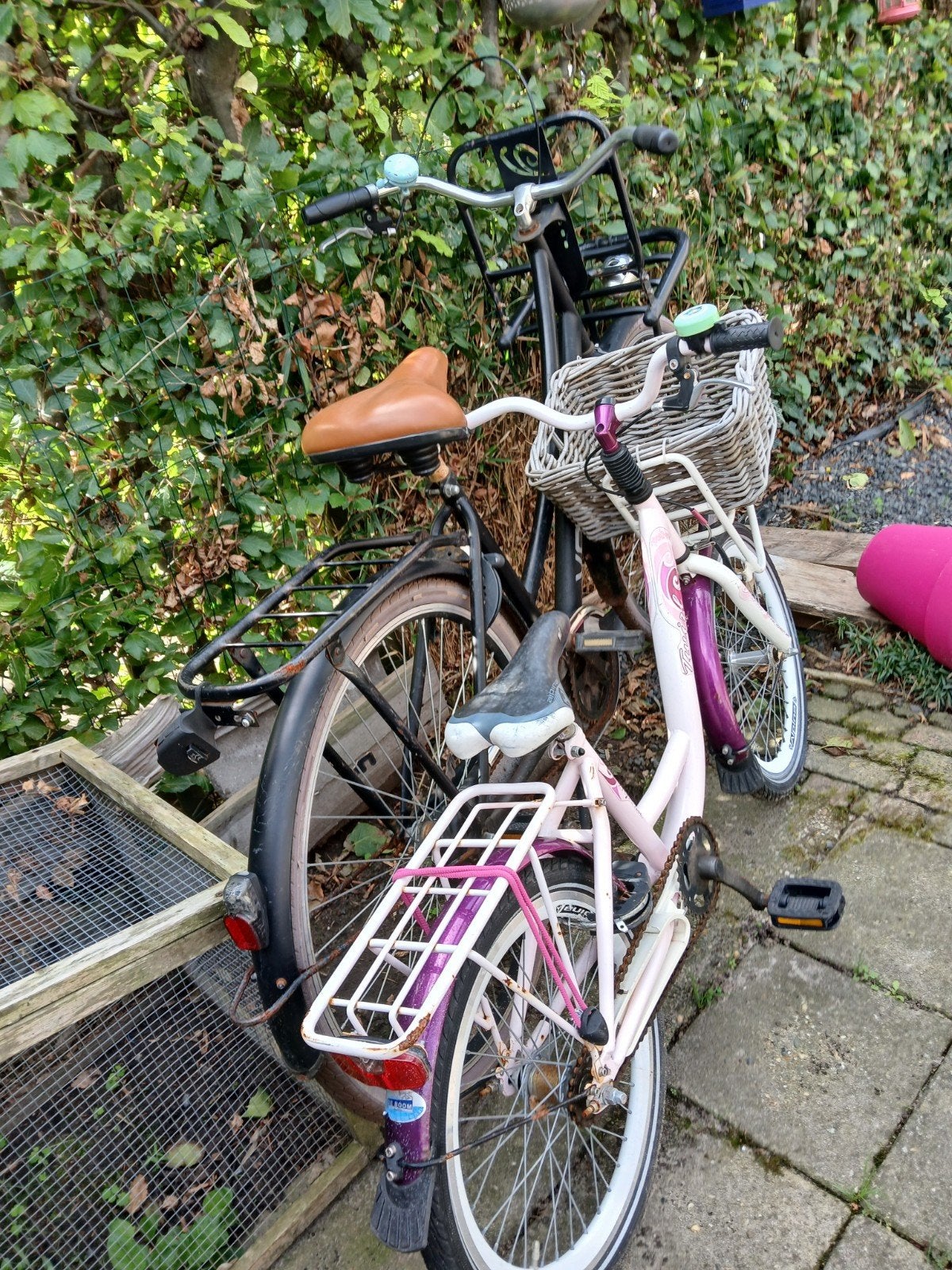 Kinderfiets en transportfiets te koop, Ophalen, Terugtraprem, Gebruikt, Onbekend