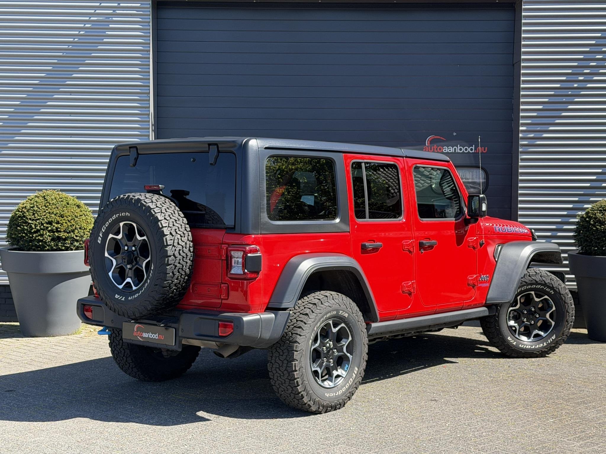 Jeep Wrangler Unlimited 4xe 380 Rubicon Afneembare Dakdelen, Auto's, Jeep, Automaat, Euro 6, Cabriolet, Vierwielaandrijving