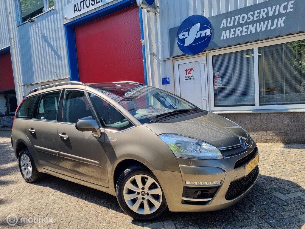 Citroen C4 Picasso 1.6 VTi Image 7 zit parkeersens acht navi, Auto's, Voorwielaandrijving, Euro 5, Gebruikt, 4 cilinders