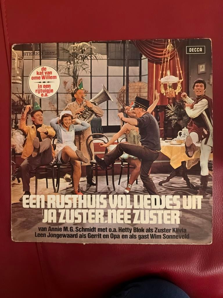 LP: Een Rusthuis Vol Liedjes Uit Ja Zuster, Nee Zuster, Ophalen, Gebruikt, 12 inch