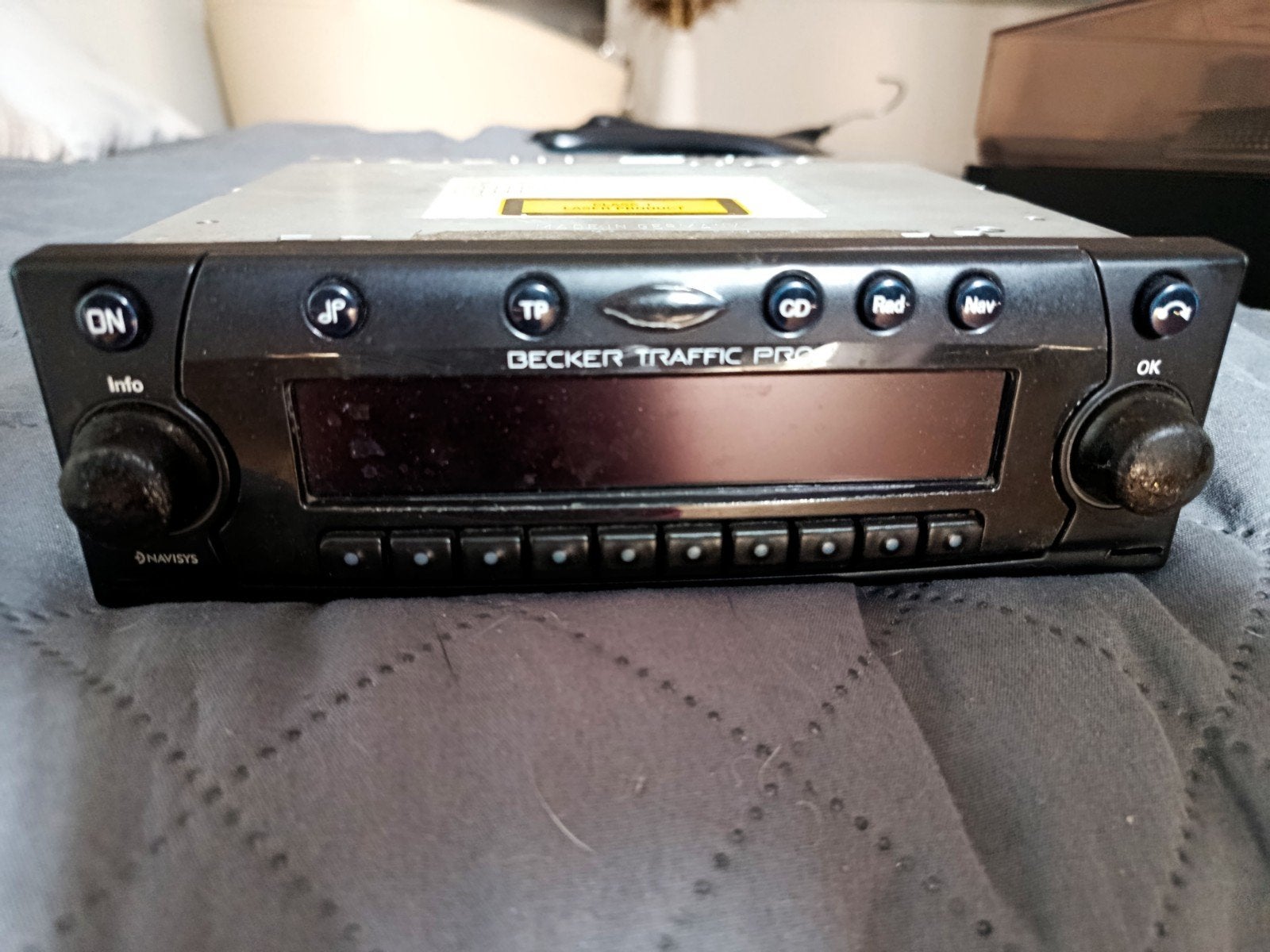 Becker Traffic Pro autoradio met navigatie, Auto diversen, Ophalen of Verzenden, Gebruikt