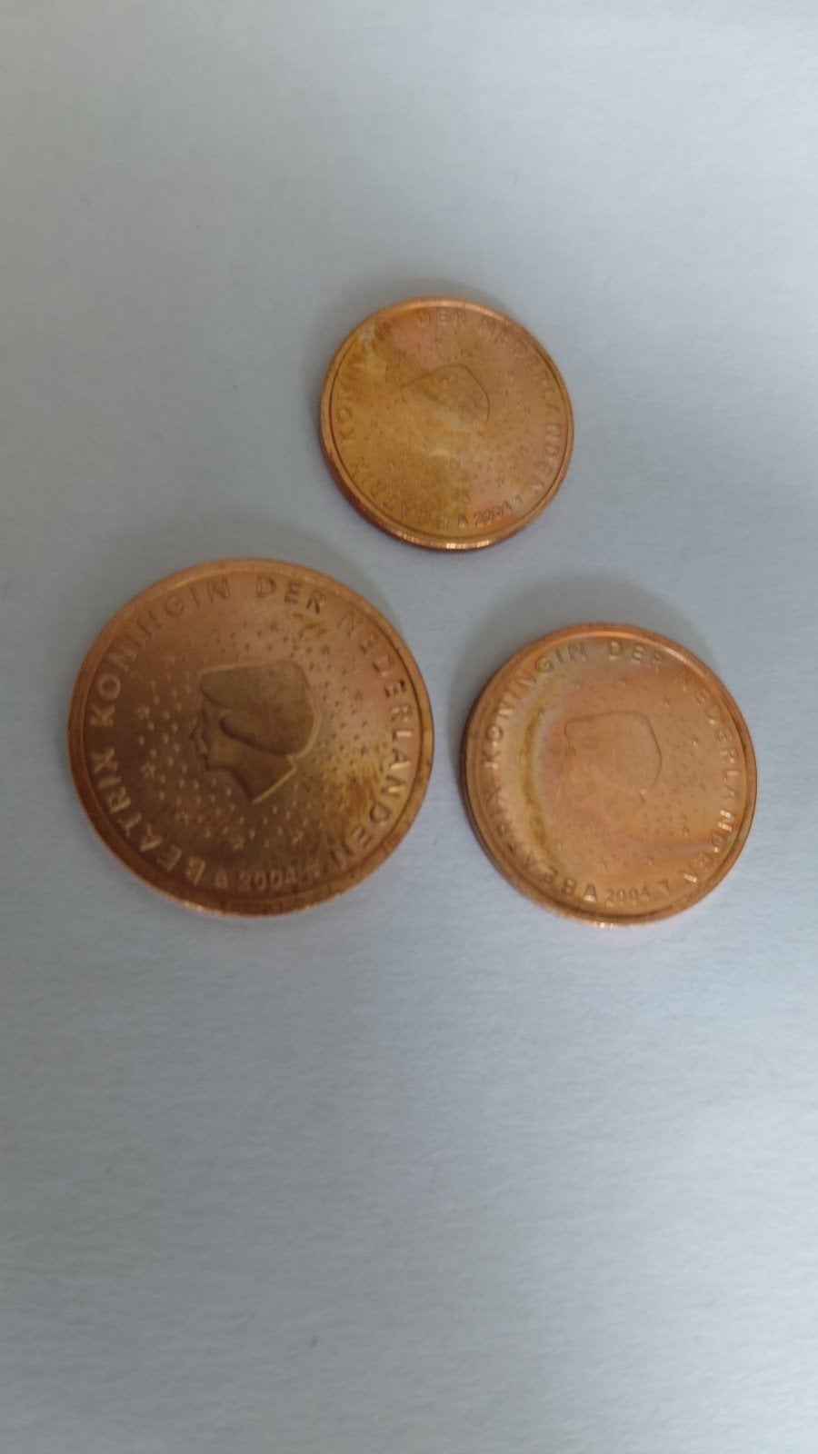 Nederlandse Eurocenten: 1, 2 en 5 Cent (Koningin Beatrix), Ophalen of Verzenden, Overige landen, Overige waardes, Setje