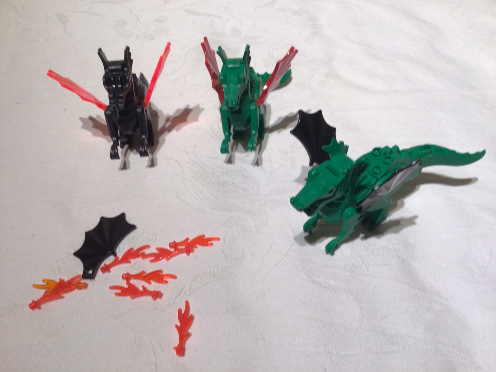 3 draken van lego, Ophalen, Zo goed als nieuw