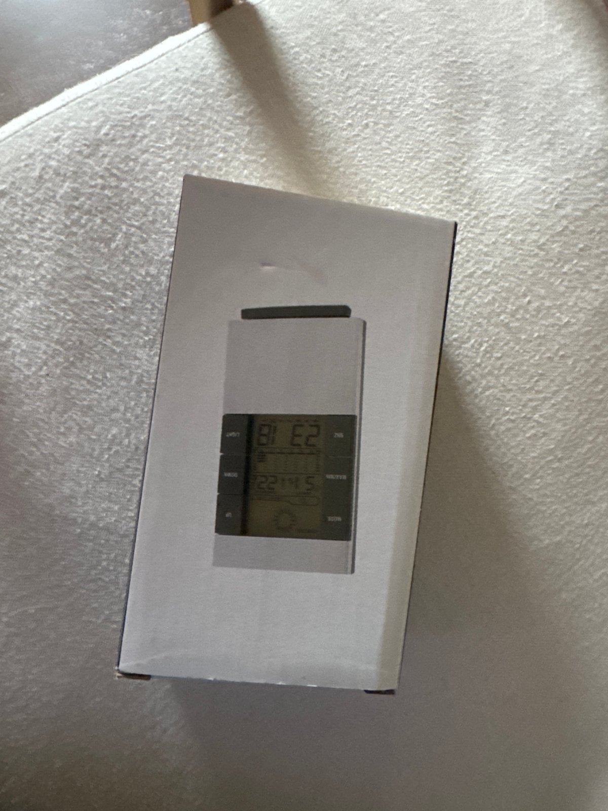 Digitaal weerstation met temperatuur en luchtvochtigheid, Audio, Tv en Foto, Weerstations en Barometers, Ophalen of Verzenden