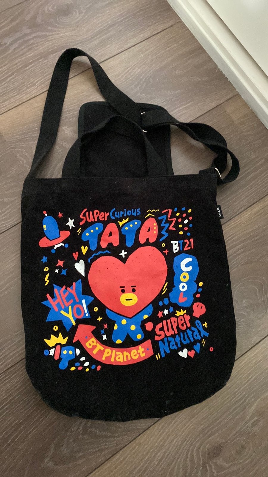 BTS  stoffen tas!, Ophalen of Verzenden, Zo goed als nieuw