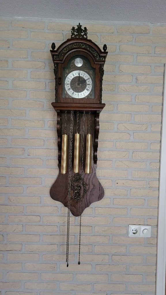 Sallandse wandklok, Ophalen