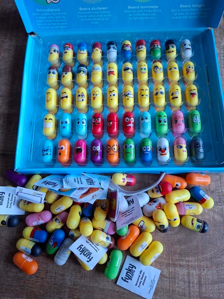 Funky beans complete set, Ophalen of Verzenden