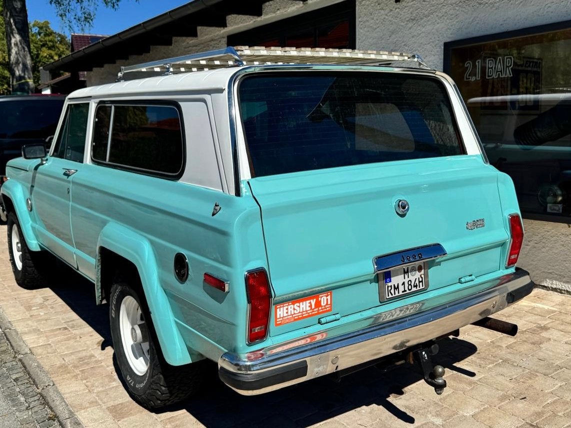 ‼️JEEP WAGONEER CHIEF 5.9 V8 1985 BELASTINGVRIJ RIJDEN ‼️, Leder, Bedrijf, 5900 cc, SUV of Terreinwagen