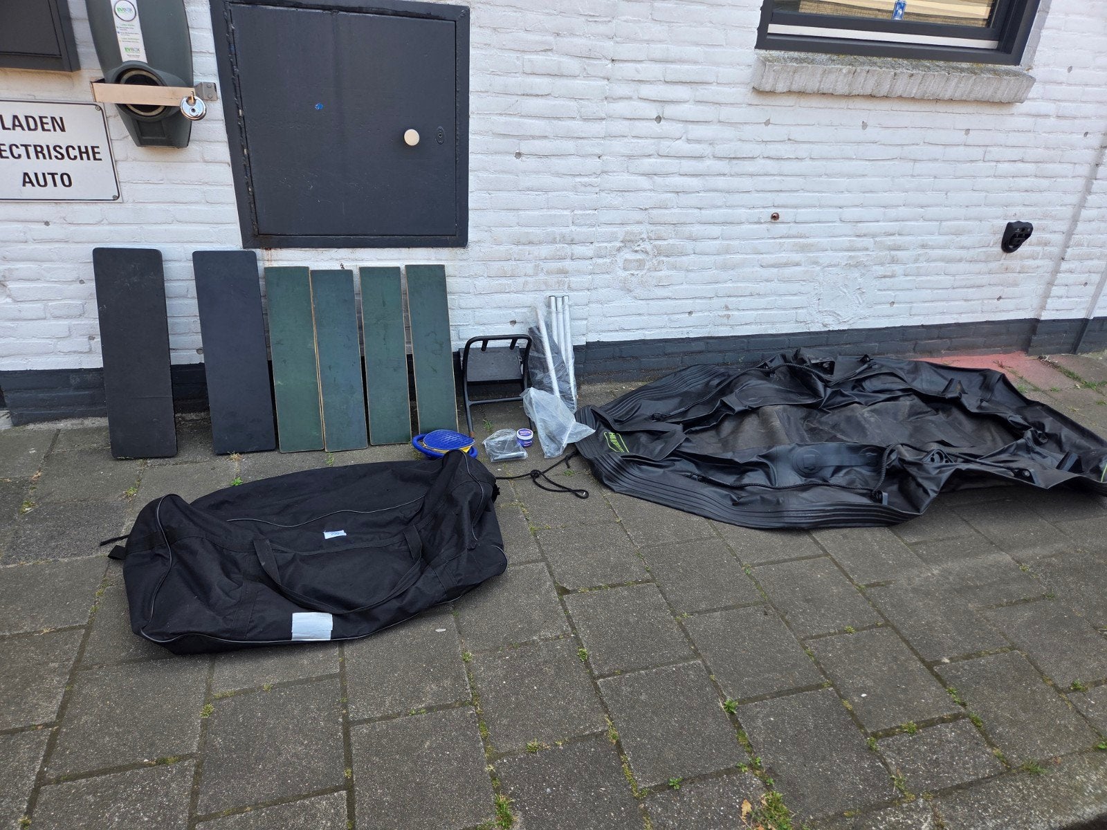 Hunter sp 235 rubberboot, Ophalen of Verzenden, Zo goed als nieuw, Overige typen