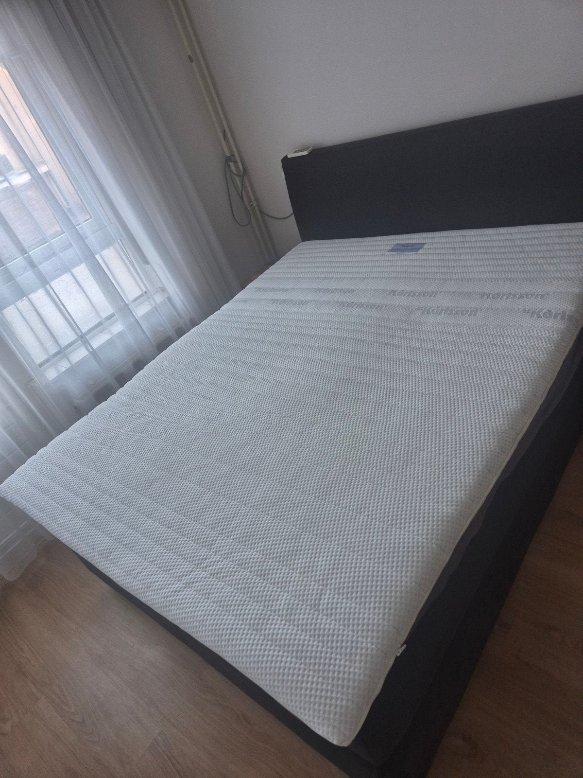Nieuw, topper Vildar HR Karlsson, Ophalen, Wit, 200 cm, 160 cm