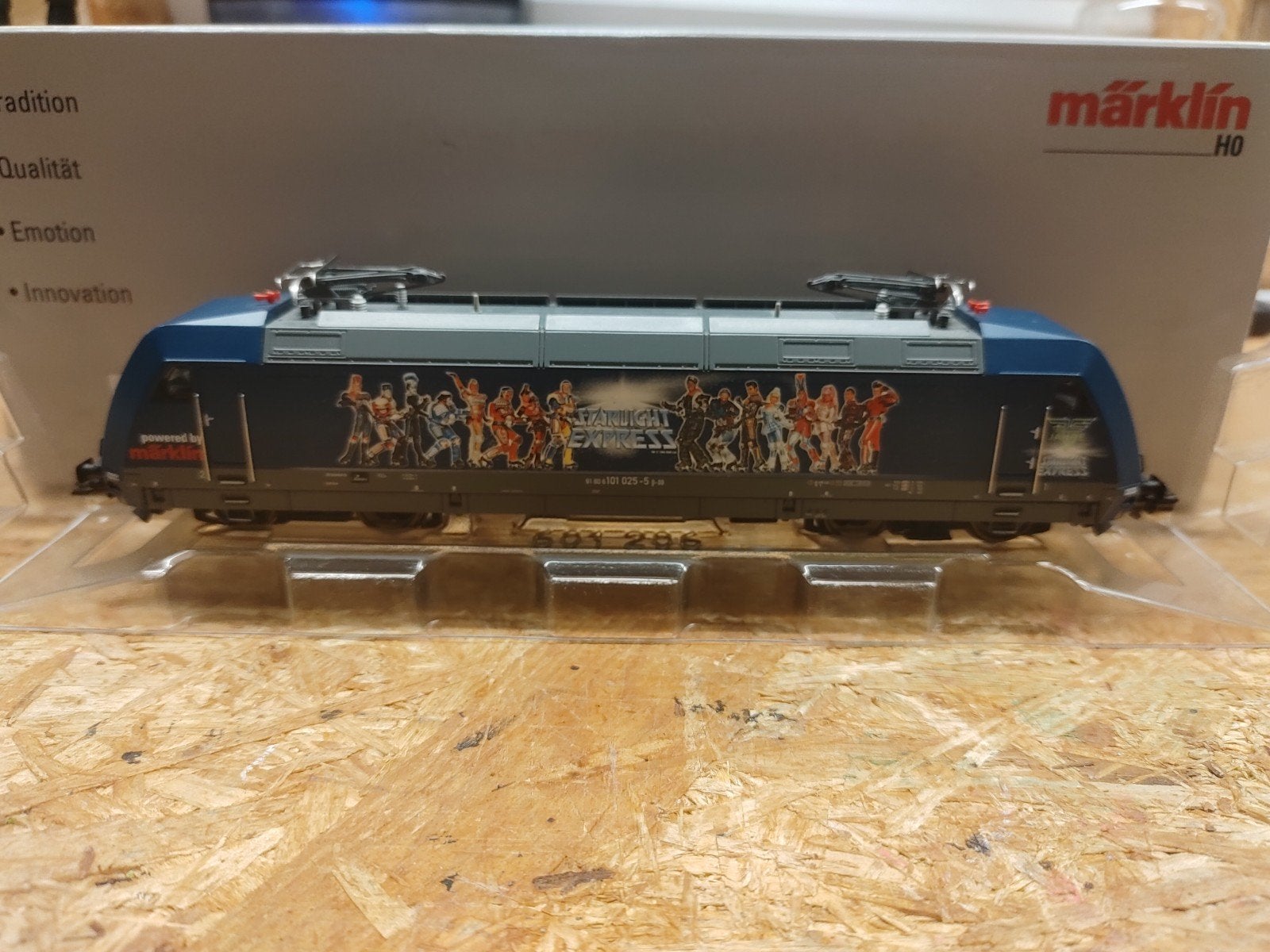 Marklin BR 101  Starlight Express FX Digitaal, Hobby en Vrije tijd, Wisselstroom, Gebruikt, Locomotief, Ophalen of Verzenden