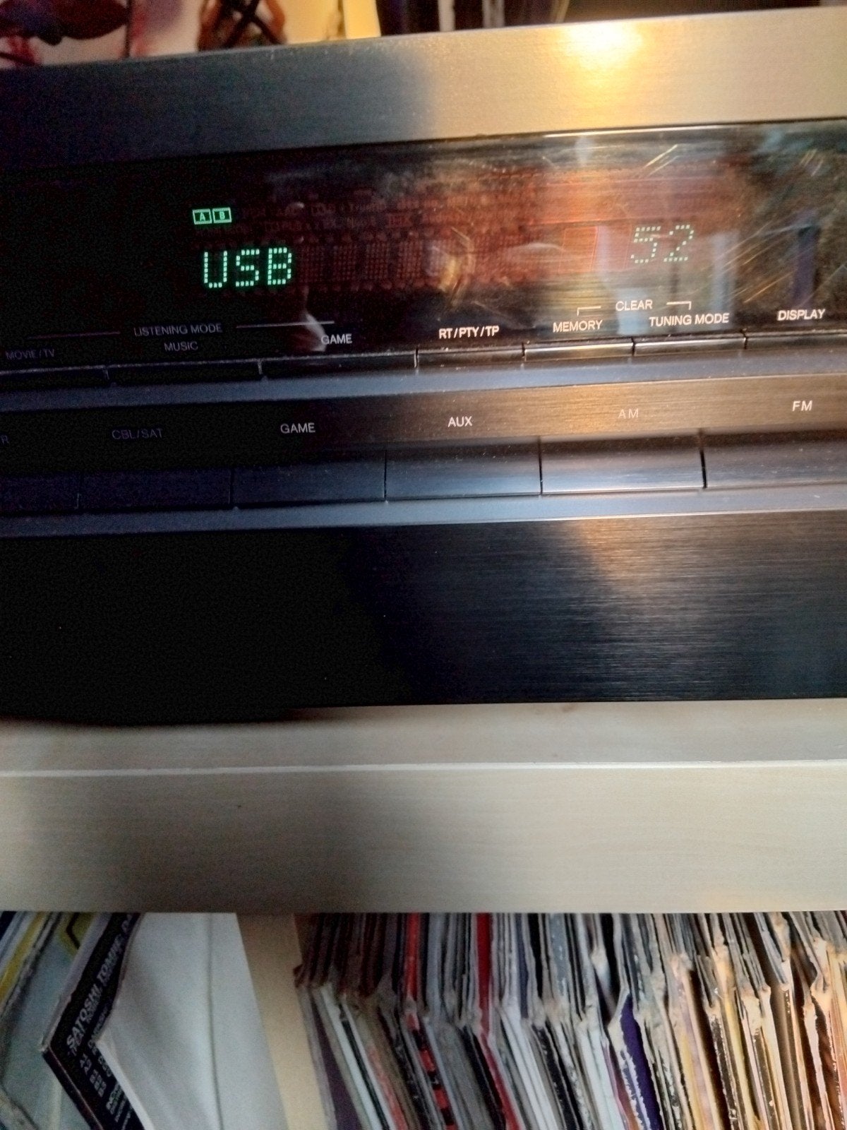 onkyo receiver tuner versterker wordt ontkoppeld op foto in, Ophalen, Gebruikt, 60 tot 120 watt, Onkyo
