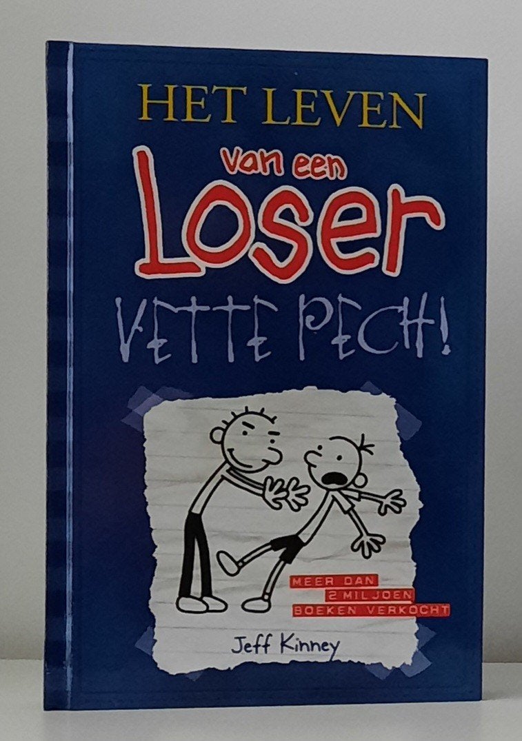 Het Leven van een Loser: Vette pech! (hardcover, Boeken, Ophalen of Verzenden, Zo goed als nieuw