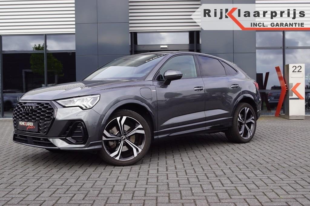 Audi Q3 SPORTBACK 45 TFSI-e S-Line /Trekhaak wegklb/ 20 Inch, Gebruikt, Met garantie (alle), 116 pk, Plug-in hybride