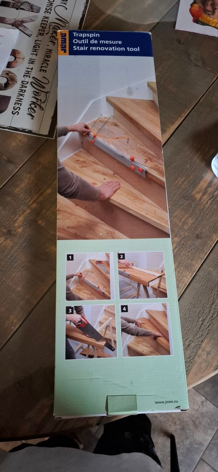 Trapspin - Traprenovatie gereedschap, Ophalen, Nieuw, Overige typen, Overige merken